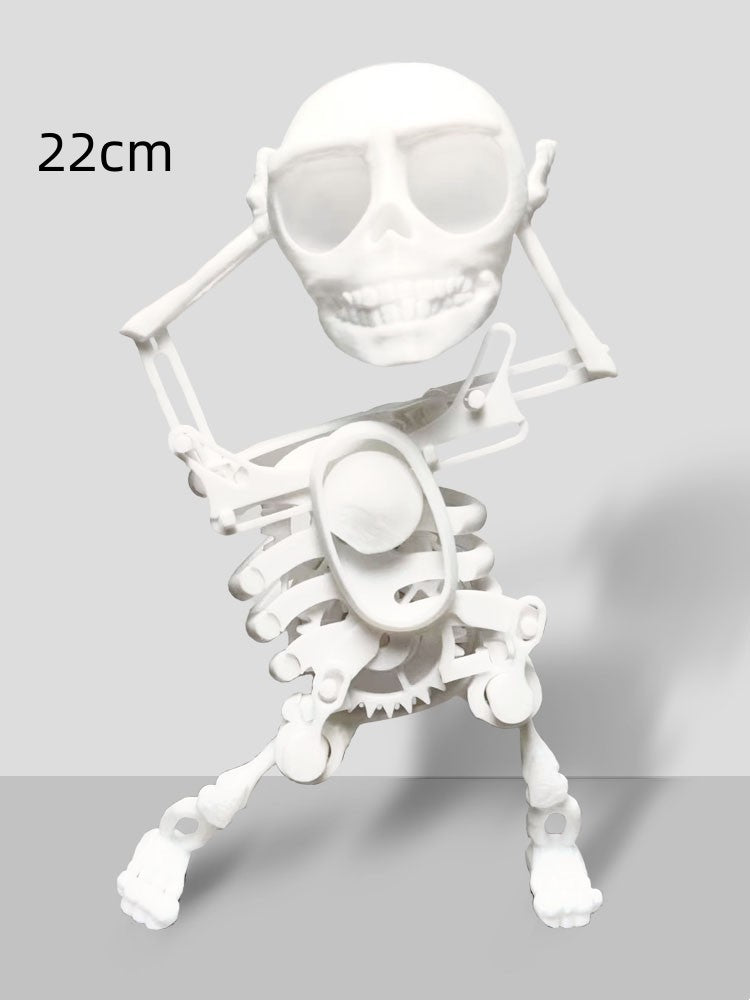 3D Model Mini Skull Printing Customized Funny Style Lucky Toy Finished Product Decompression Tool