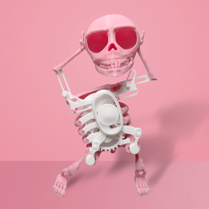 3D Model Mini Skull Printing Customized Funny Style Lucky Toy Finished Product Decompression Tool