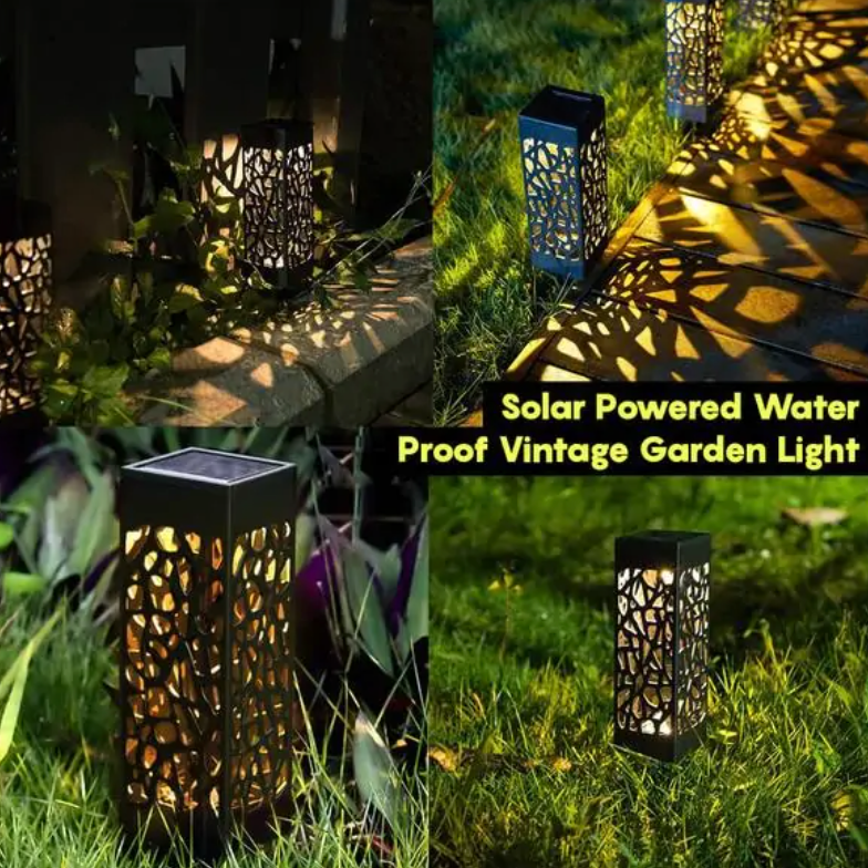 Solar Powered Waterproof Vintage Garden Light My Store