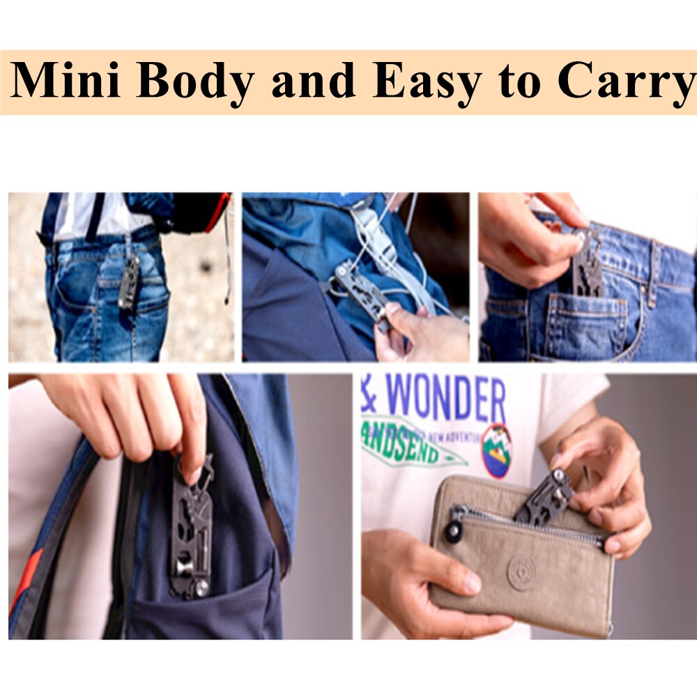 30 in 1 Mini Pocket Survival Tool gadgets
