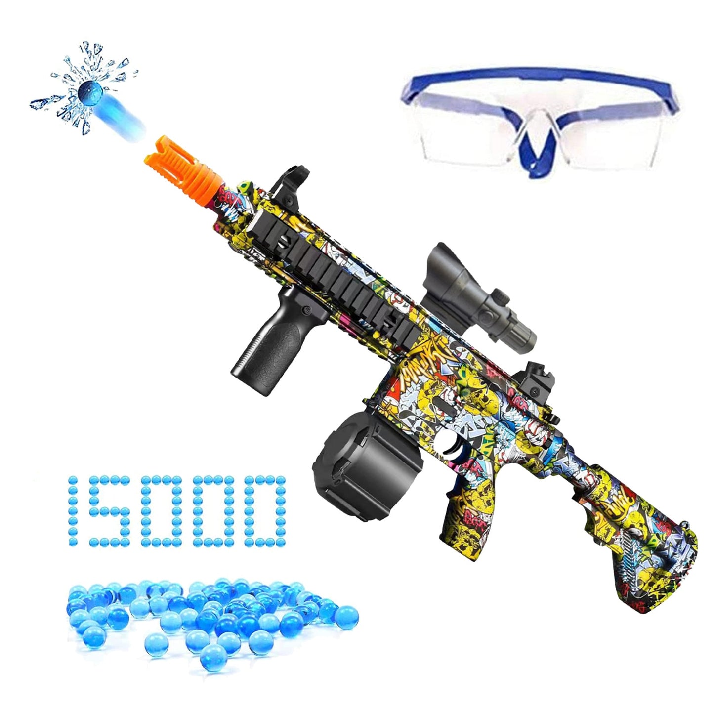 Two-in-one Gel Ball Blaster gadgets