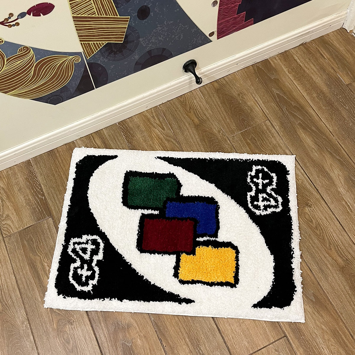 Rainbow Reverse Card Fluffy Carpets gadgets